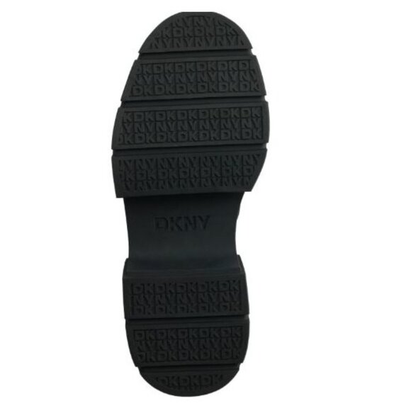 Dkny Women's Fleming Block Heel Winter Booties Black Size 10 - Picture 2 of 4